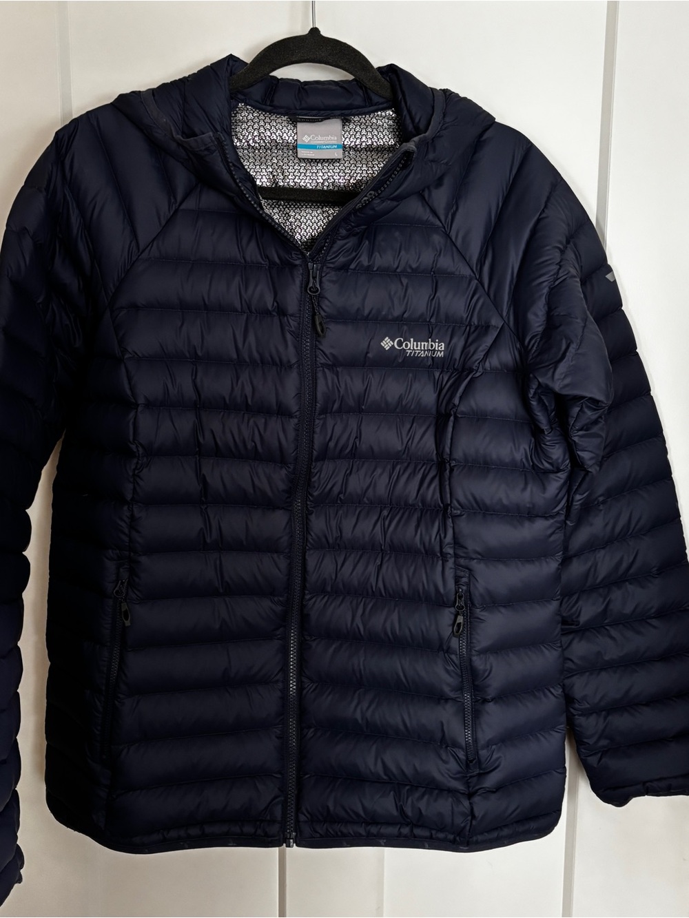 Columbia Titanium Omni Heat Puffer Jacket Size Large